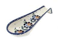 Polish Pottery Sunflower Medium Spoon Rest