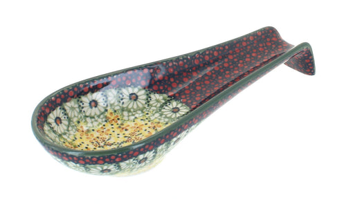 Polish Pottery Sunshine Grotto Medium Spoon Rest
