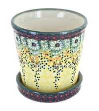 Polish Pottery Sunshine Grotto Flower Pot