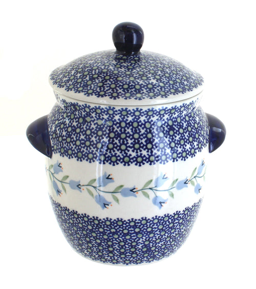 Polish Pottery Tulip Small Container