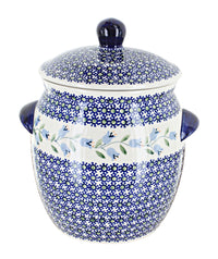 Polish Pottery Tulip Medium Canister