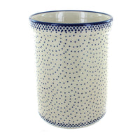 Polish Pottery Small Dots Utensil Jar