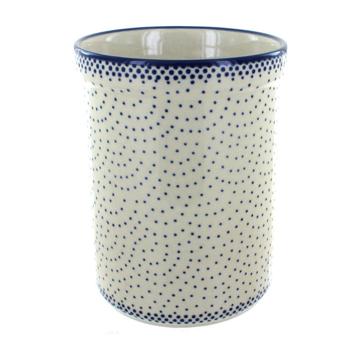 Polish Pottery Small Dots Utensil Jar