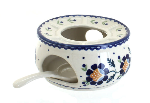 Polish Pottery Sunflower Teapot Warmer