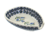Polish Pottery Tulip Small Spoon Rest