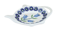 Polish Pottery Tulip Teabag Holder