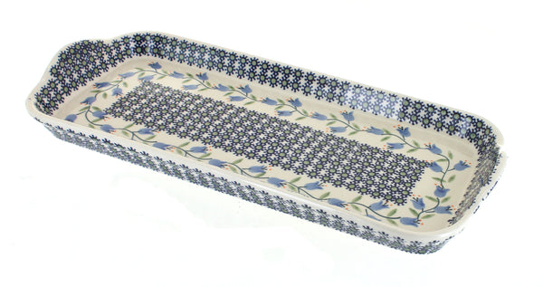 Tulip Bread Tray with Handles