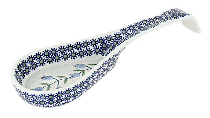 Polish Pottery Tulip Large Spoon Rest