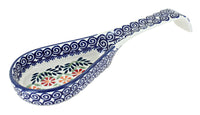 Polish Pottery Garden Bouquet Large Spoon Rest