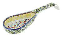 Polish Pottery Prairie Garden Large Spoon Rest