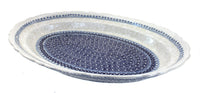 Polish Pottery Victoria Large Oval Serving Platter