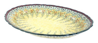 Polish Pottery Sunshine Grotto Large Oval Serving Platter