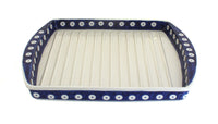 Polish Pottery Dots Bacon Cooker