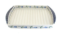 Polish Pottery Tulip Bacon Cooker