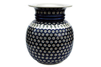 Peacock Floor Vase Polish Pottery