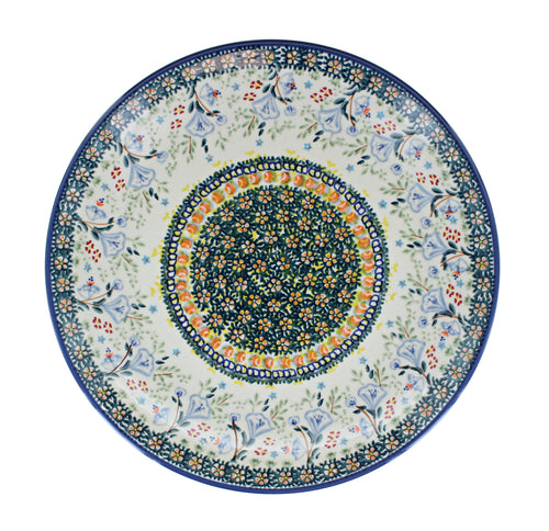 Periwinkle Dinner Plate Polish Pottery