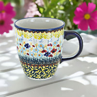 Prairie Garden Coffee Mug Polish Pottery