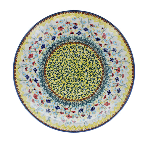 Prairie Garden Dinner Plate Polish Pottery