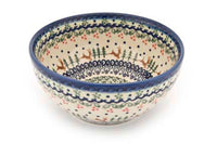 Reindeer Delight Cereal/Soup Bowl Polish Pottery