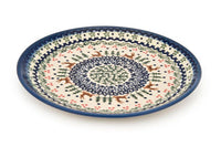 Reindeer Delight Dessert Plate Polish Pottery