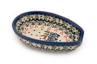 Reindeer Delight Small Spoon Rest Polish Pottery