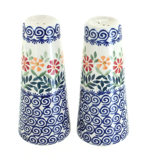 Polish Pottery Garden Bouquet Salt & Pepper Shakers