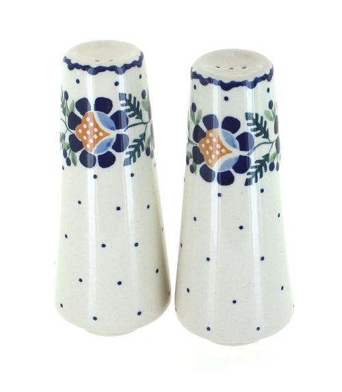 Polish Pottery Sunflower Salt & Pepper Shakers