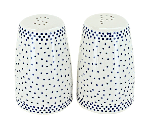 Polish Pottery Small Dots Salt & Pepper Shaker