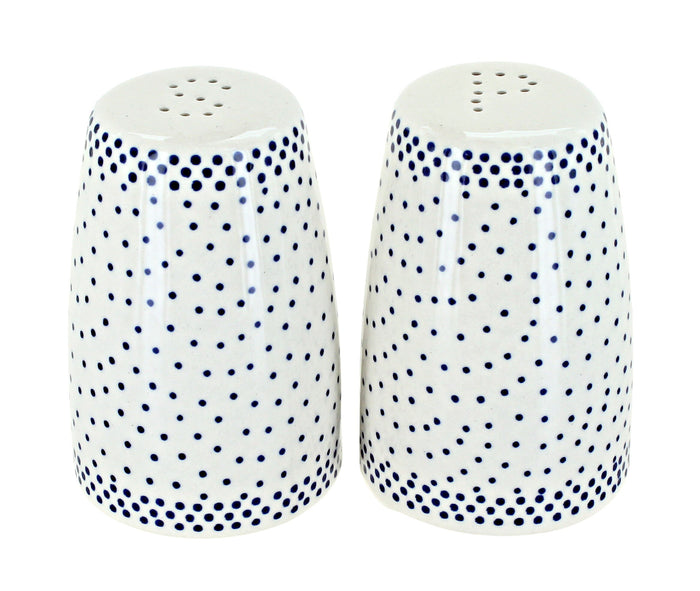 Polish Pottery Small Dots Salt & Pepper Shaker