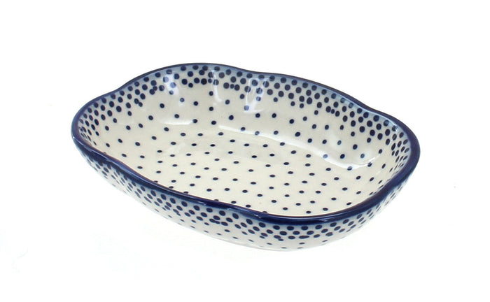 Polish Pottery Small Dots Soap Dish