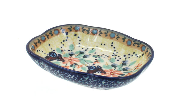 Blue Butterfly Soap Dish