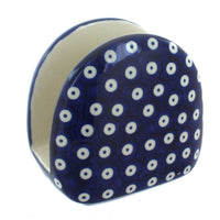 Polish Pottery Dots Napkin Holder