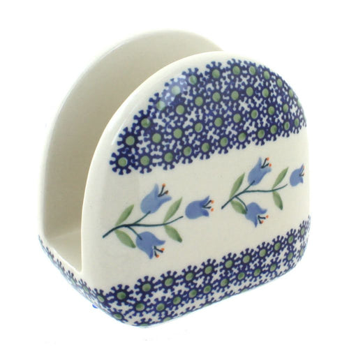 Polish Pottery Tulip Napkin Holder