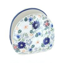 Polish Pottery Carnival Napkin Holder