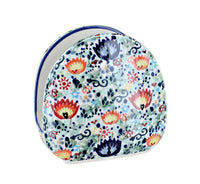Polish Pottery Desert Oasis Napkin Holder