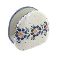 Polish Pottery Sunflower Napkin Holder