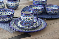 Savannah Dinner Plate Polish Pottery