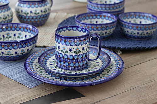 Savannah 16 Piece Dinner Set Polish Pottery