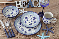 Summer Fun Cereal/Soup Bowl Polish Pottery