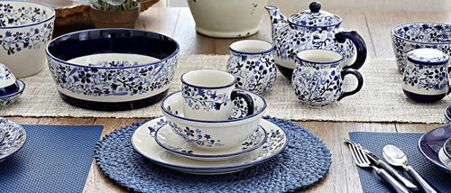 Darcy 4 Piece Bubble Mug Set Polish Pottery