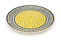 Saffron Dinner Plate Polish Pottery