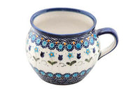 Savannah Bubble Soup Mug Polish Pottery