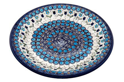 Savannah Dinner Plate Polish Pottery