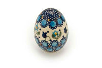 Savannah Small Decorated Egg Polish Pottery