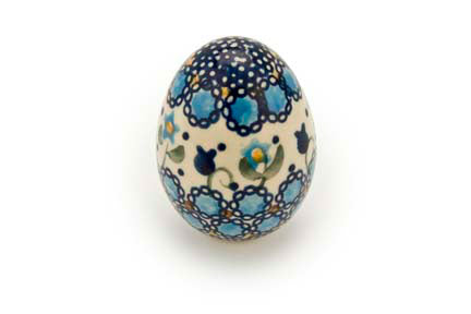 Savannah Small Decorated Egg Polish Pottery