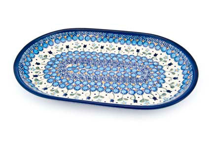 Savannah Large Oval Dish Polish Pottery