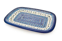 Savannah Large Rectangular Serving Platter Polish Pottery
