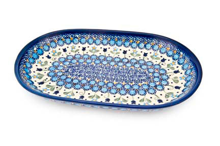 Savannah Medium Oval Dish Polish Pottery