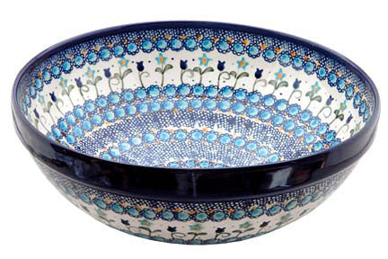 Savannah Medium Serving Bowl Polish Pottery