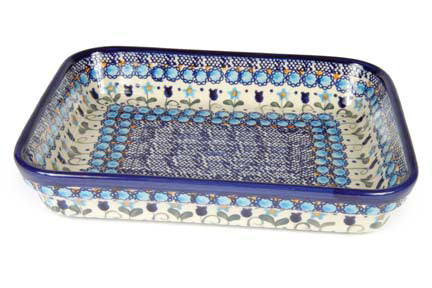 Savannah Small Rectangular Baker Polish Pottery